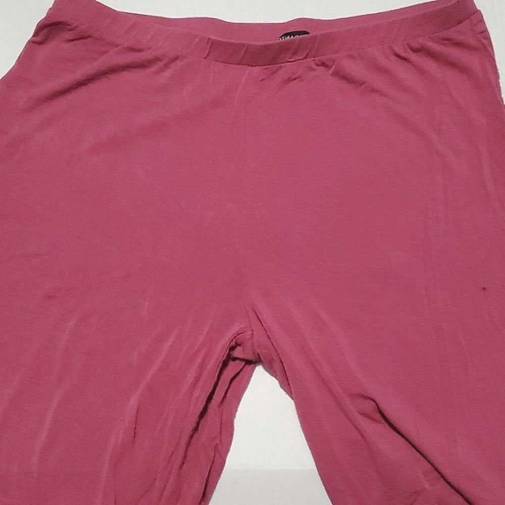 Cynthia Rowley Dark Mauve Soft Comfy Pull On Knit Pajama Pants S